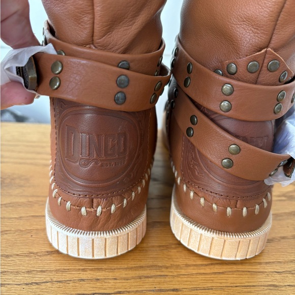 Dingo Malibu Moccasins Leather Boots - Picture 7 of 12